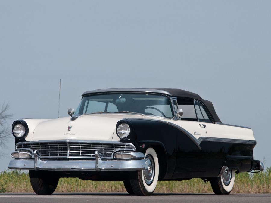  Ford Fairlane Sunliner Convertible 1956 года  (фото 38 из 42)